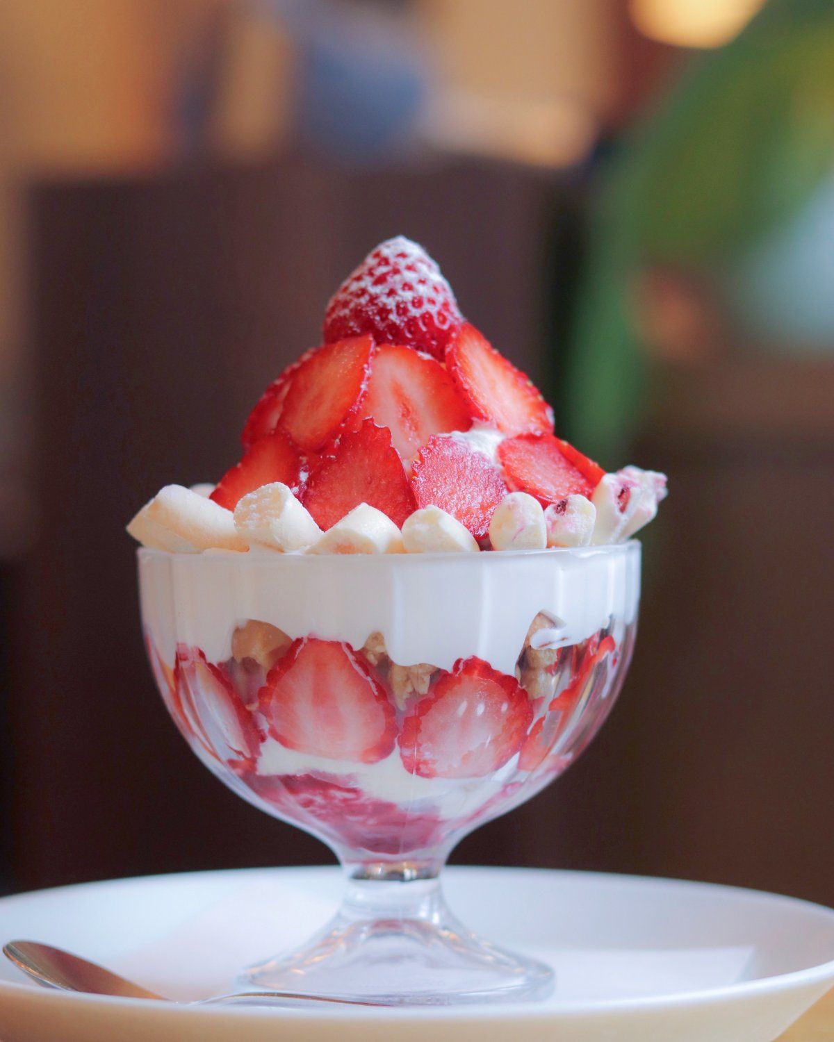 Strawberry with Whipped Cream